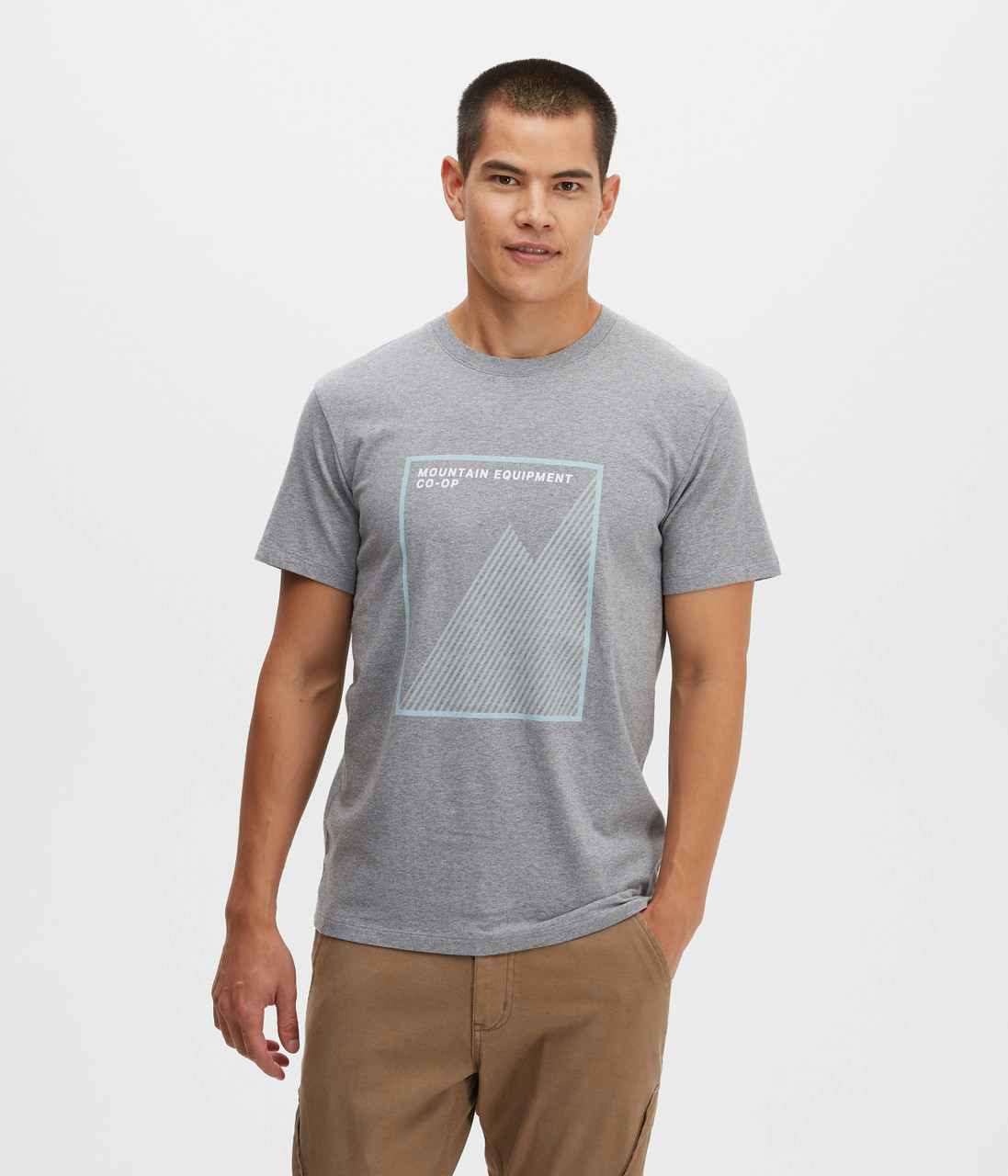 Classic Graphic T-shirt Grey Heather Skyline Grap
