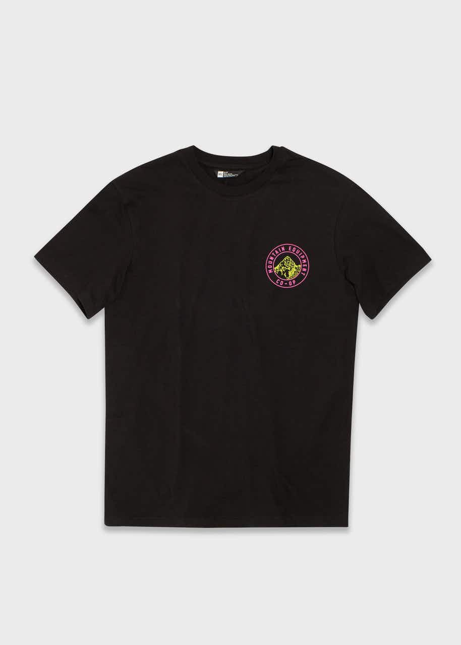 T-shirt Classic Graphic Noir/LogoCrête MEC lichen