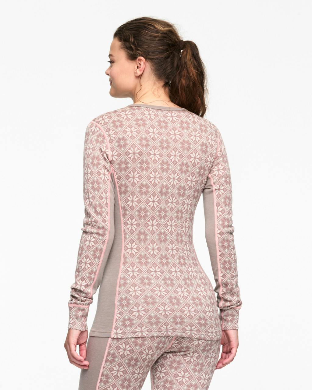 Rose Long Sleeve Top Taupe