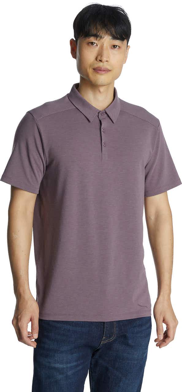 All Day Essentials Polo Tee Acorn Heather