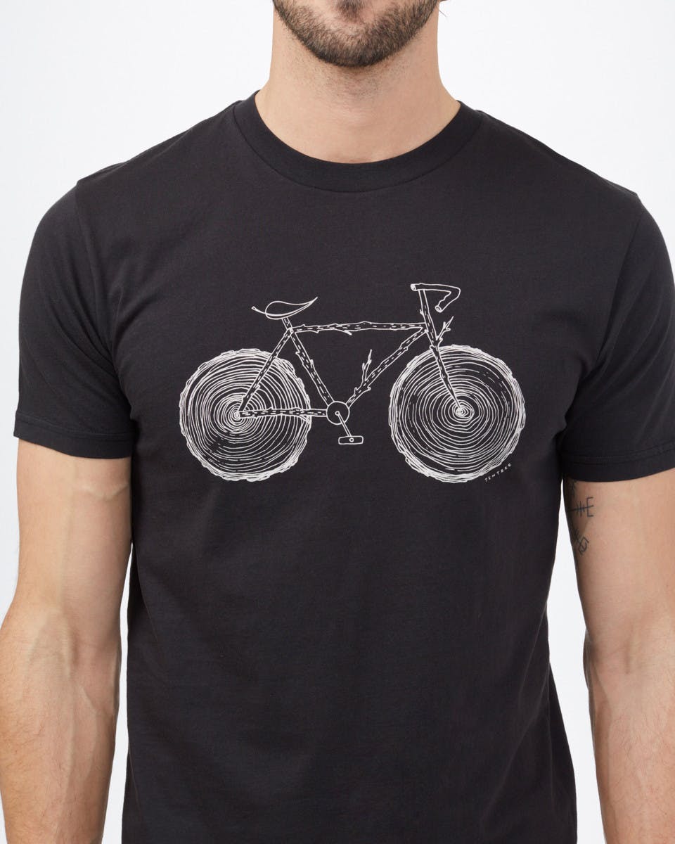T-shirt en coton Elm Noir météorite