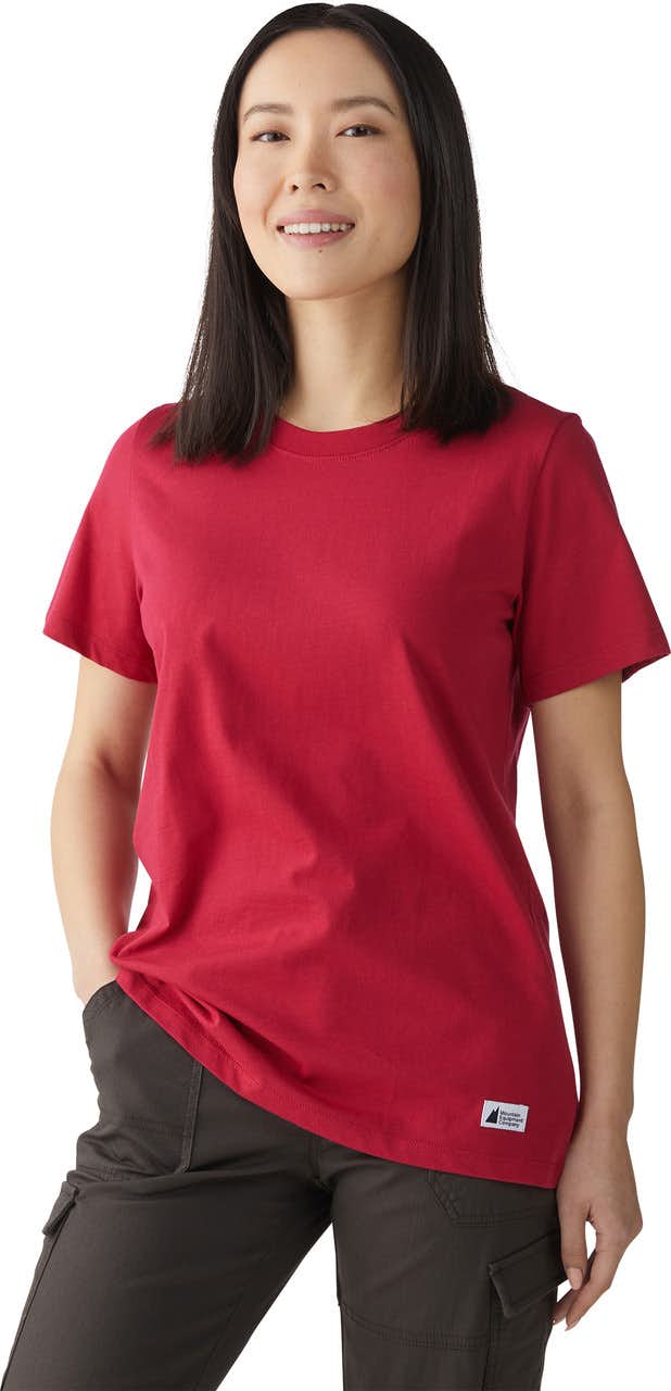 Fair Trade Short Sleeve T-Shirt Dark Raspberry