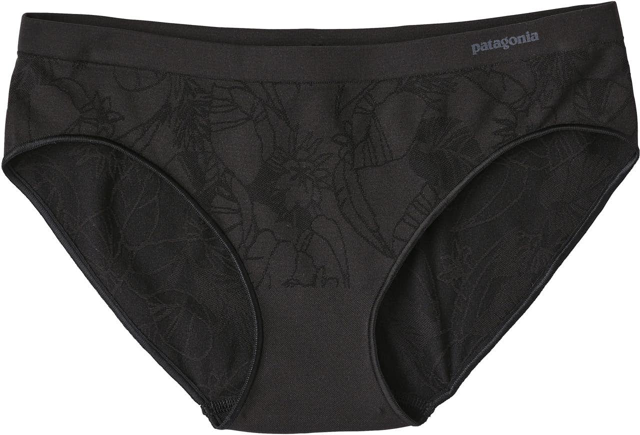 Barely Hipster Underwear Valley Flora Jaquard/Blac