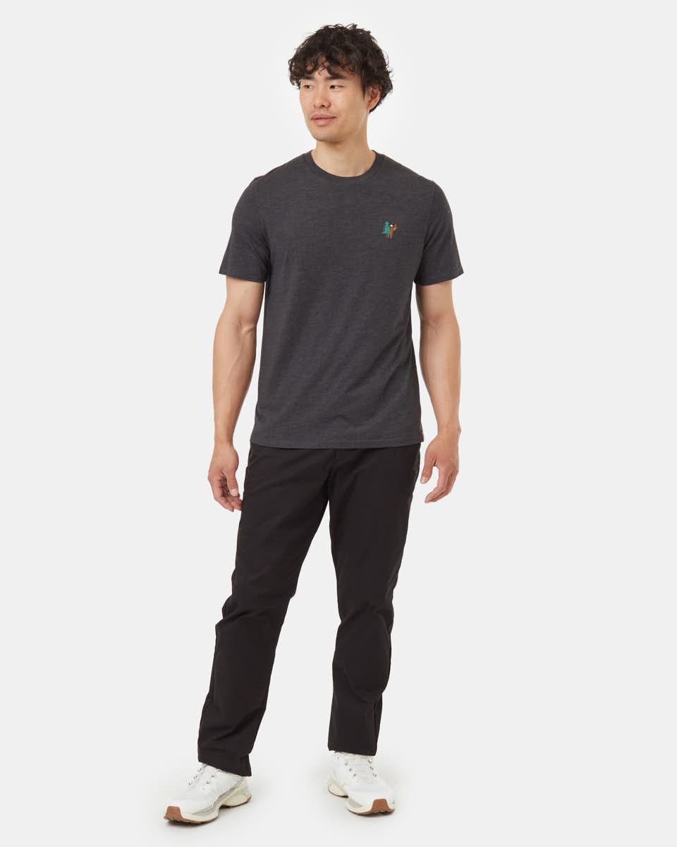 T-Shirt Sasquatch Météorite Noir chiné