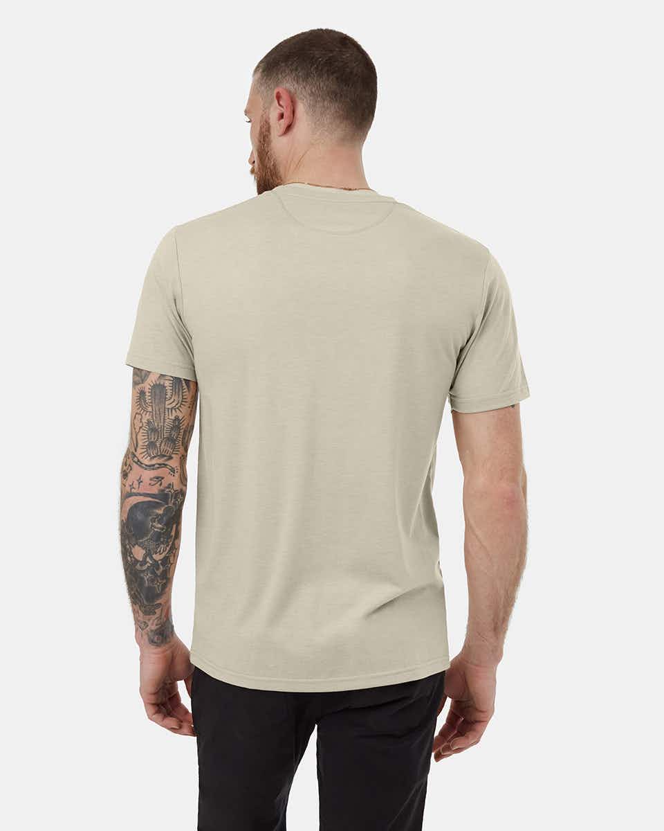 T-Shirt Sasquatch Chêne pâle chiné/Caoutchc