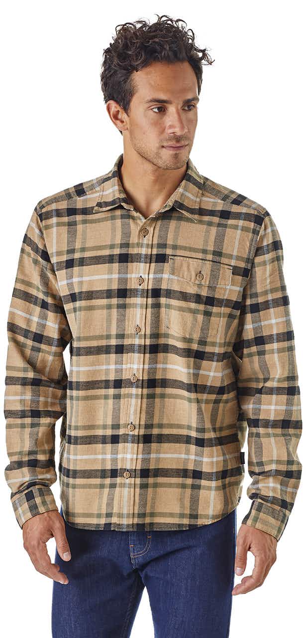 Fjord Lightweight Flannel Shirt Tom's Place: Mojave Khaki