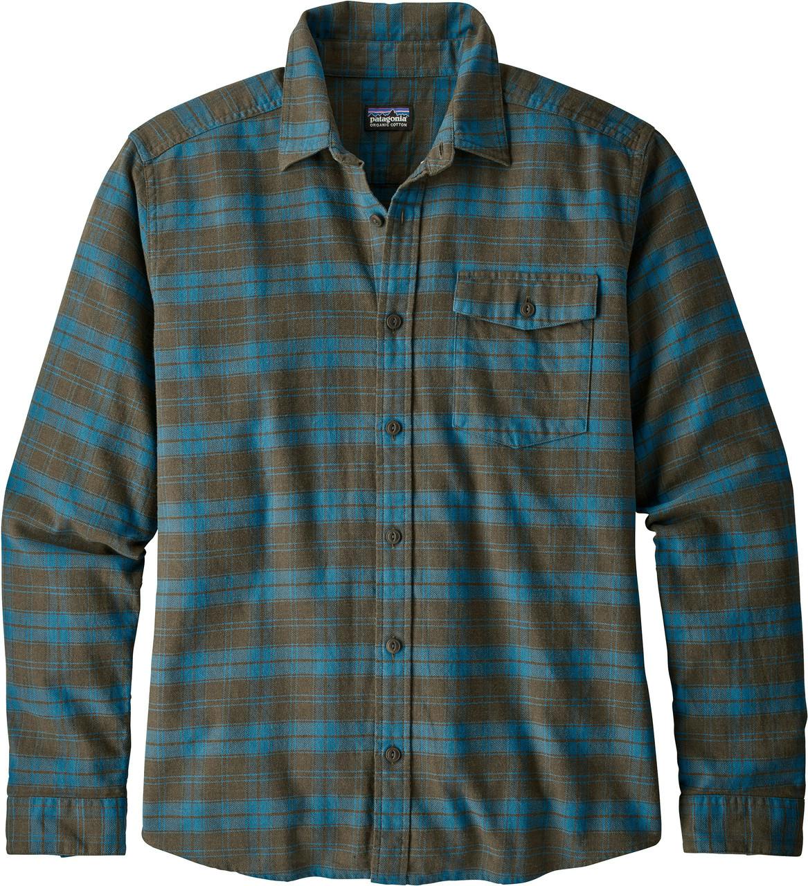 Fjord Lightweight Flannel Shirt Herder: Sediment