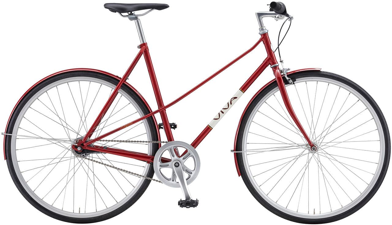 Legato Mixte Bicycle Dark Red