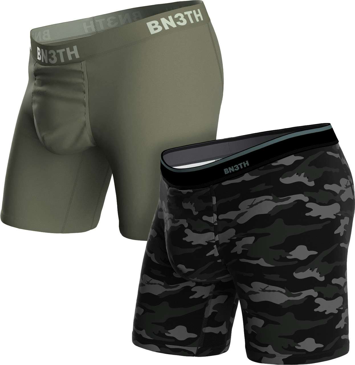 Classic Boxer Briefs (2 Pack) Pine/Covert Camo