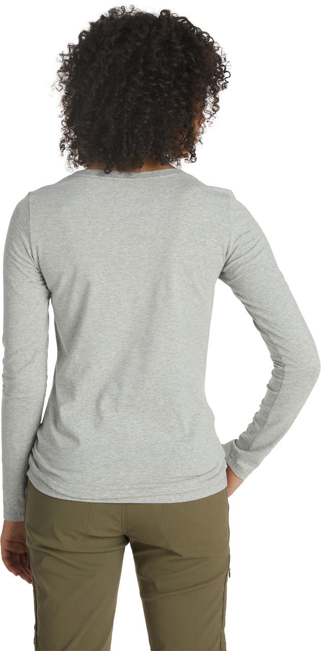 Fair Trade Stretch Long Sleeve T-Shirt Grey Heather