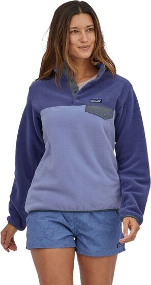 Light Weight Synchilla Snap-T Pullover Light Current Blue