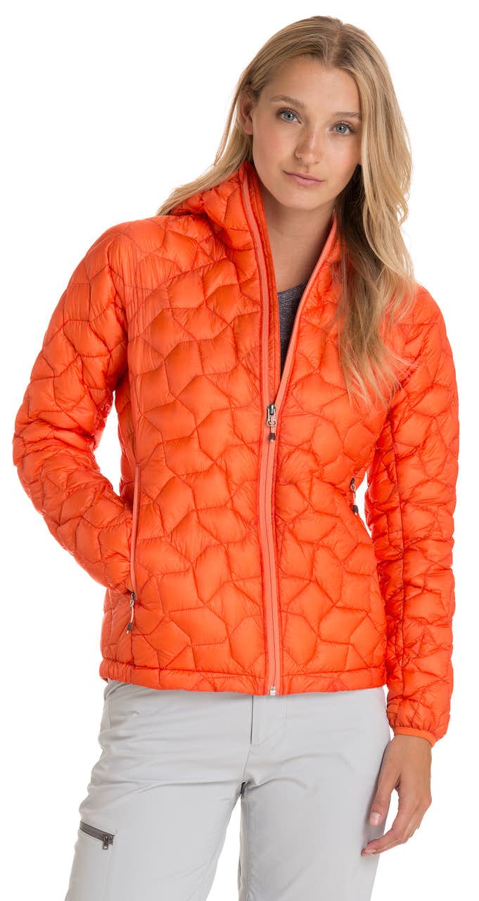 Manteau à capuchon Spicy Orange soleil