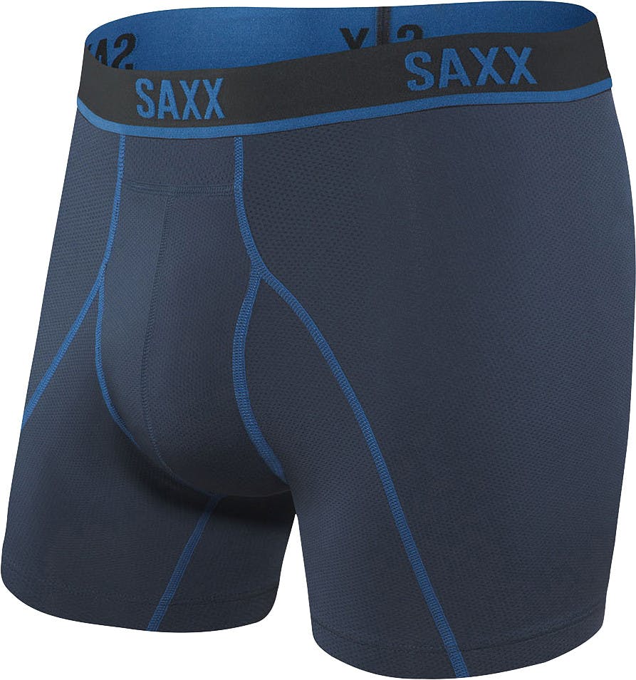 Kinetic HD Boxer Briefs Navy/City Blue