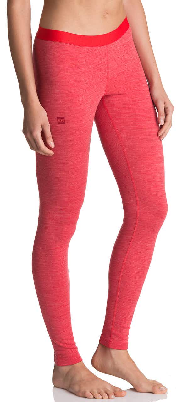 Merino T3 Long Johns Victory Red Heather