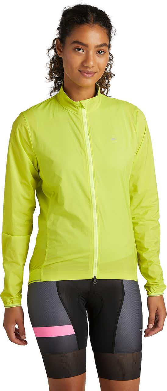 Equinox Windproof Cycle Jacket Acid Yellow