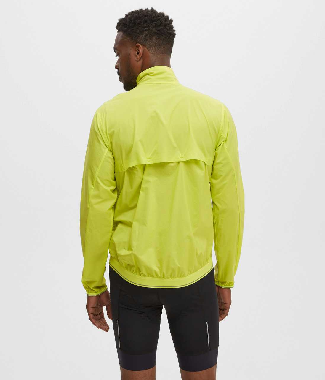 Equinox Windproof Cycle Jacket Acid Yellow