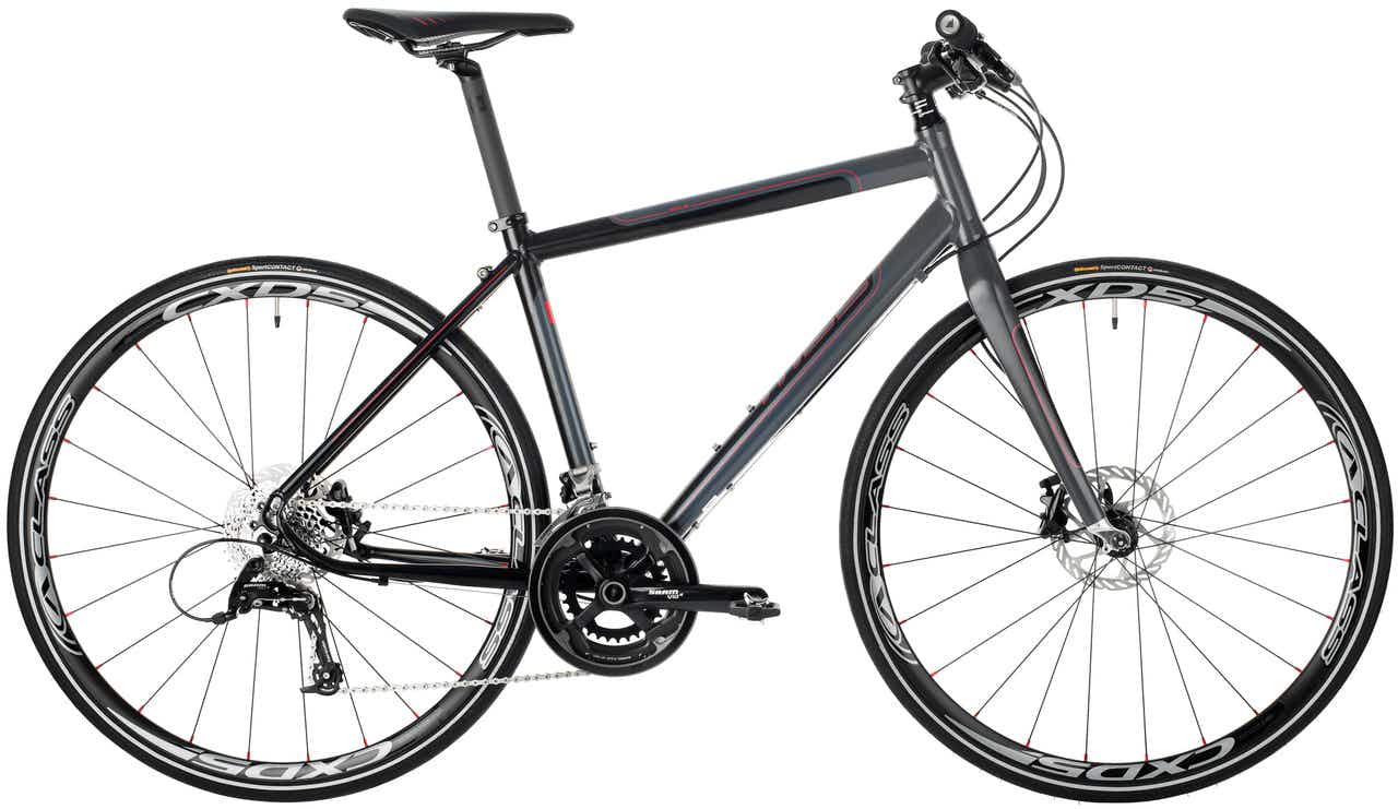 Adanac 500 Bicycle Black/Grey
