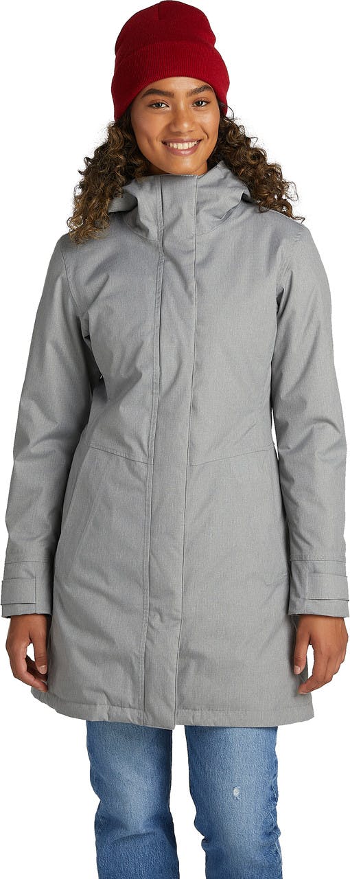 Confidante Insulated Jacket Neutral Grey Heather