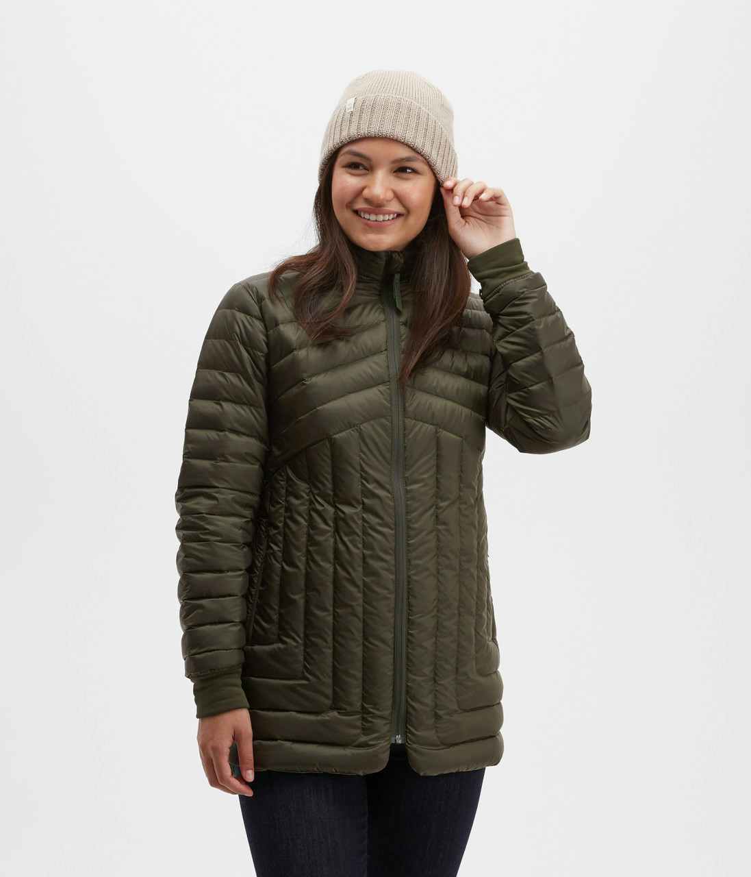 Manteau réversible Transference Pine/Green Olive