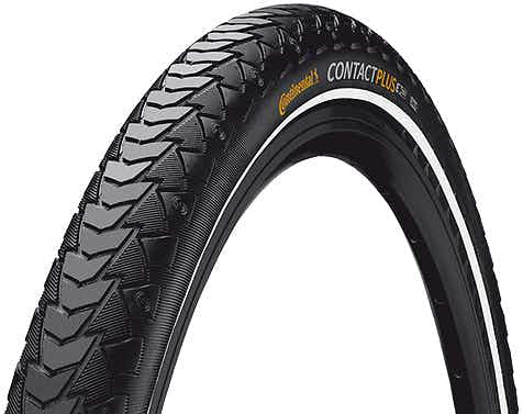 Contact Plus 700C Reflex Wire Tire Black
