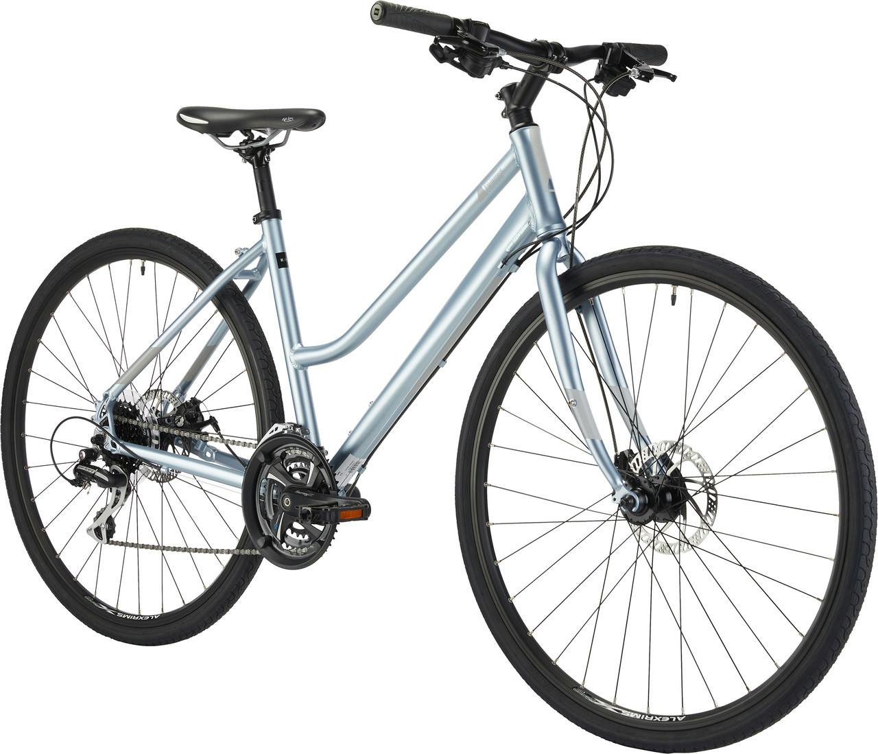 Chinook Step-Through Bicycle Silver/River Rock