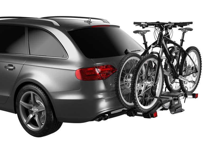 EasyFold XT 2 Bike E-Bike and Fat Bike Hitch Black/Silver