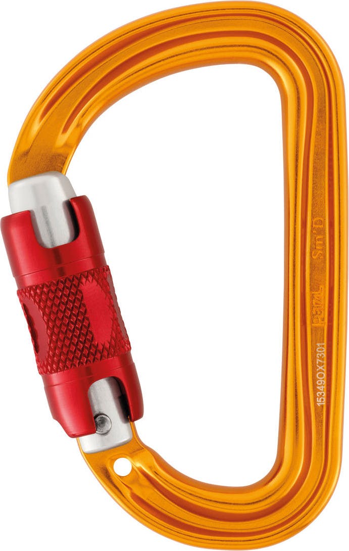 SmD Twist-Lock Carabiner Yellow