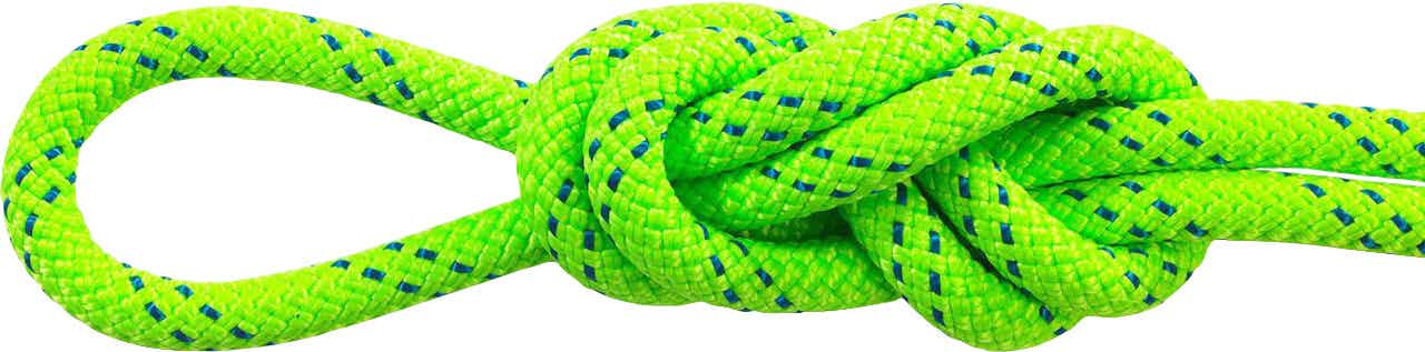 11mm KMIII Nylon Static Rope Green