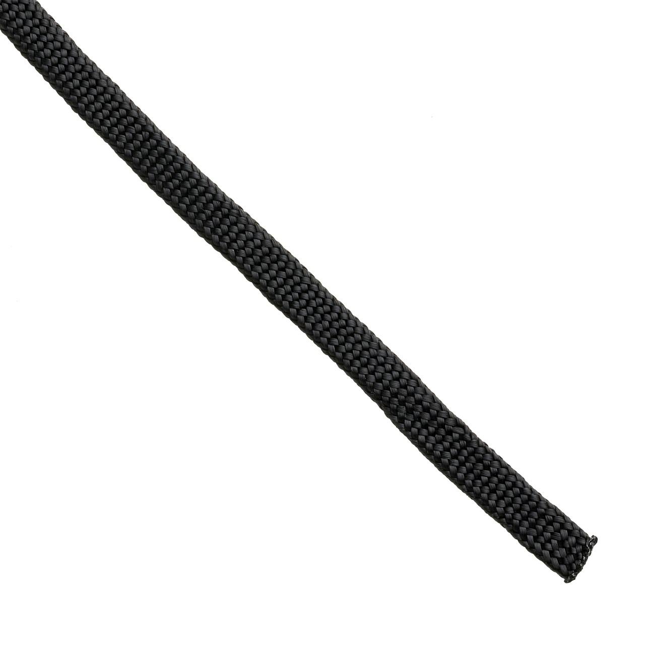 1/4" (5mm) Nylon Flat Shoe Lace Black