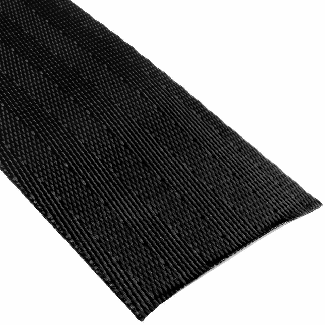 Sangle ceinture de sécurité en nylon de 48 mm Noir