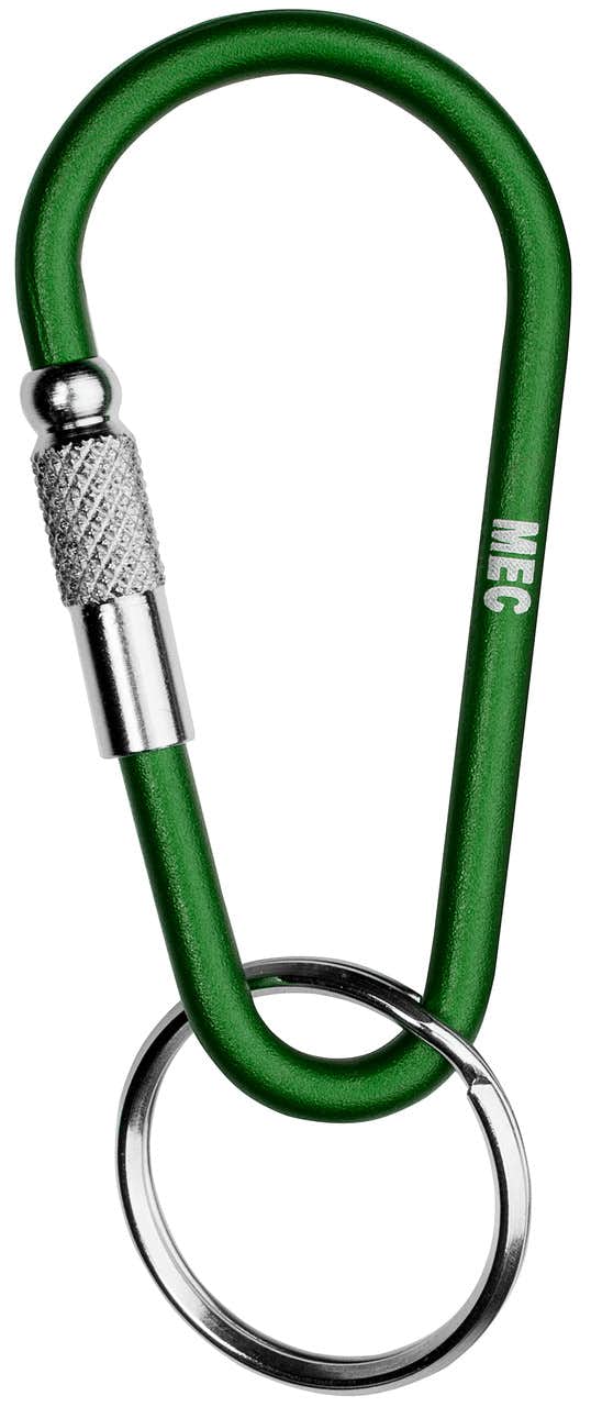 Micro Screwlock Accessory Carabiner Green