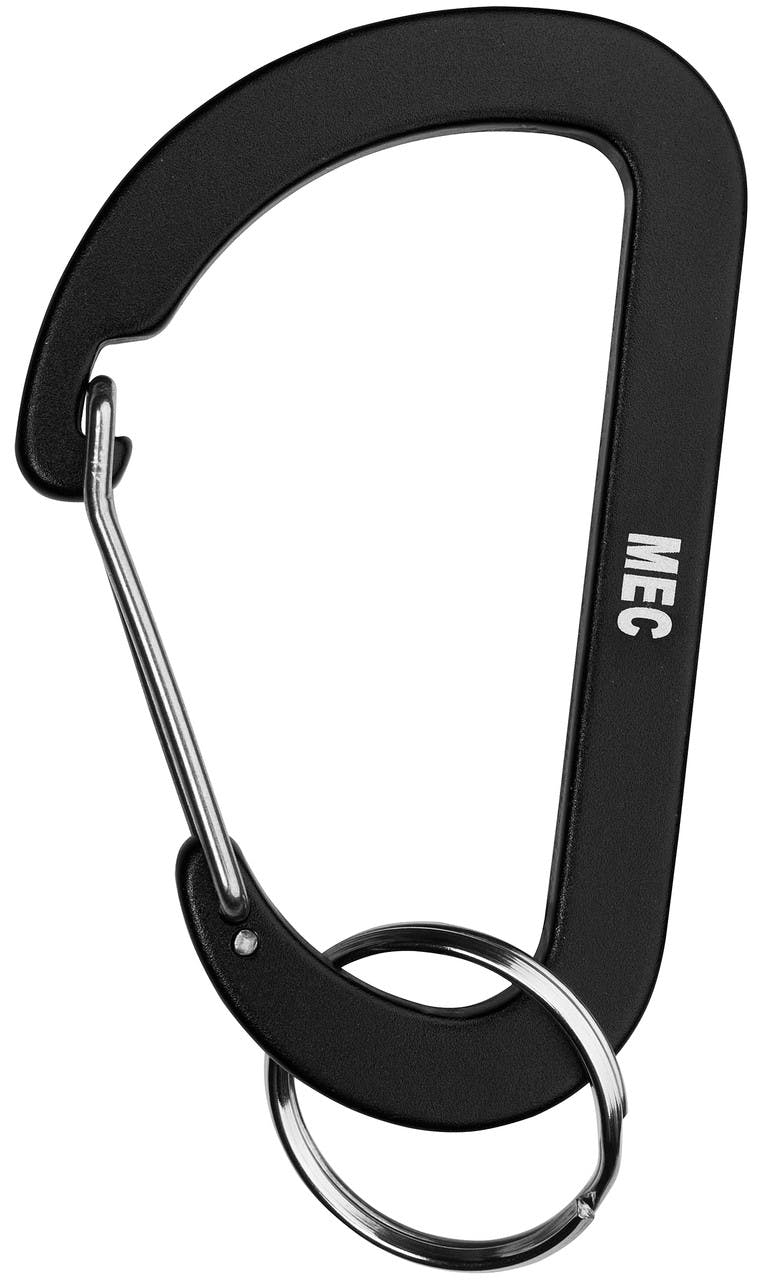 Wire Gate Accessory Carabiner Black