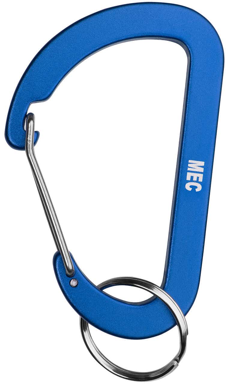 Wire Gate Accessory Carabiner Blue