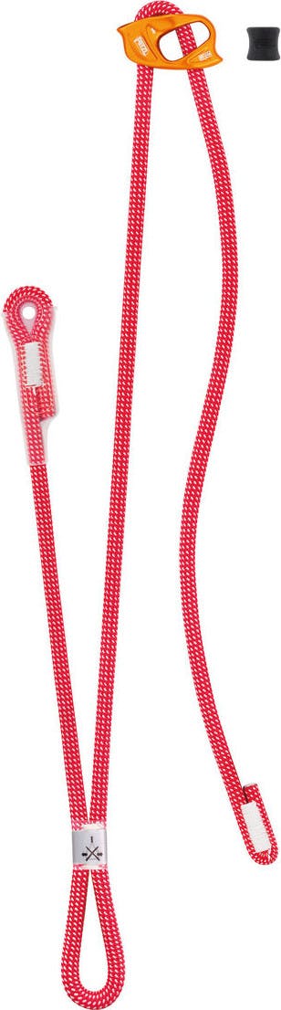 Dual Connect Adjust Lanyard Red