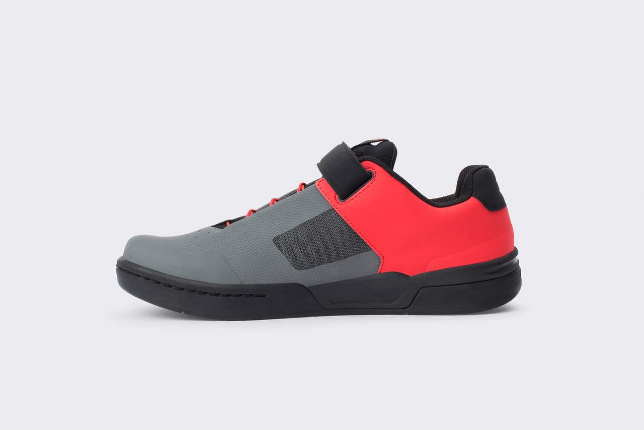 Stamp Speedlace Cycling Shoes Grey/Red/Black