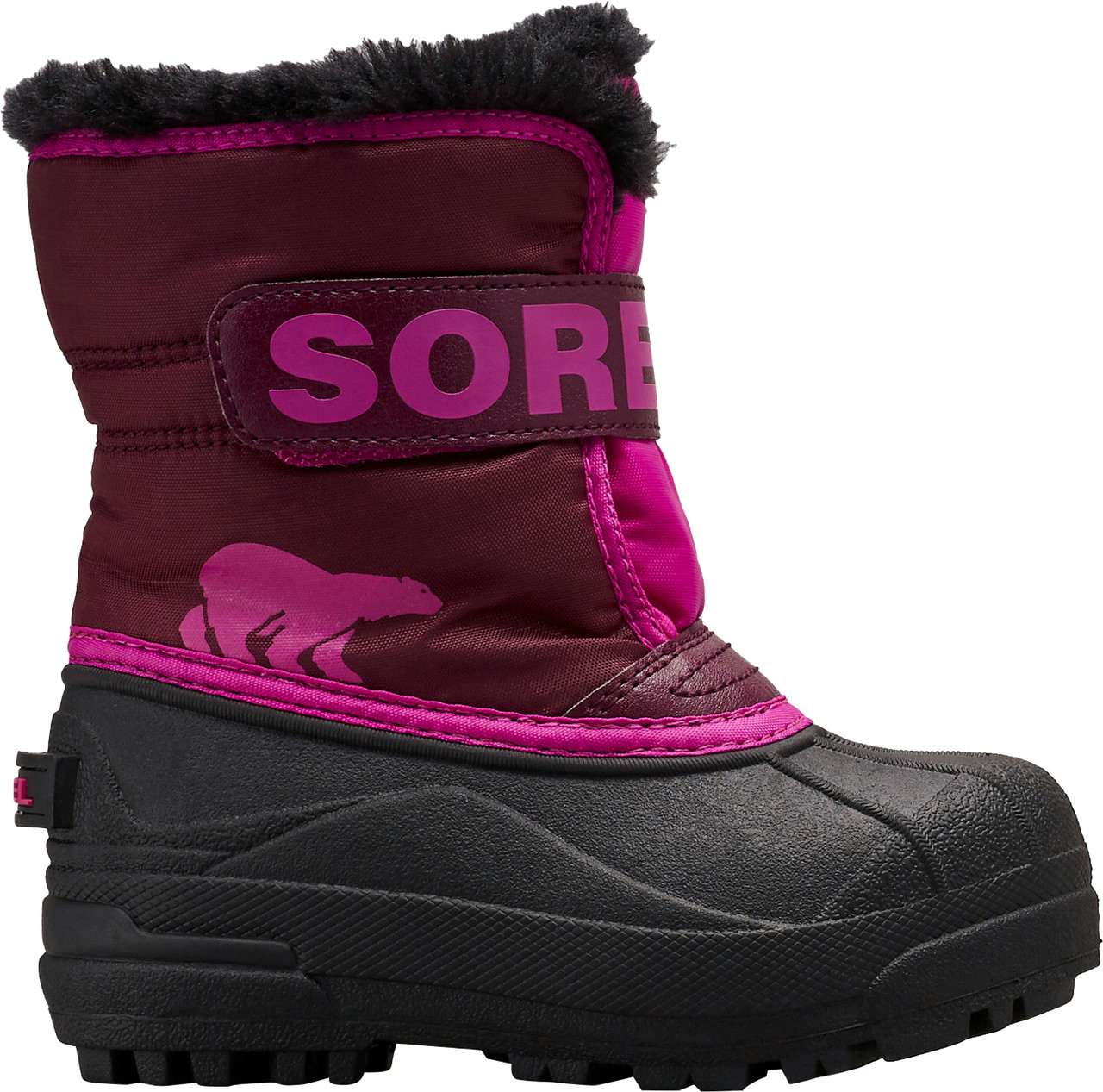 Snow Commander Winter Boots Purple Dahlia/Groovy Pink