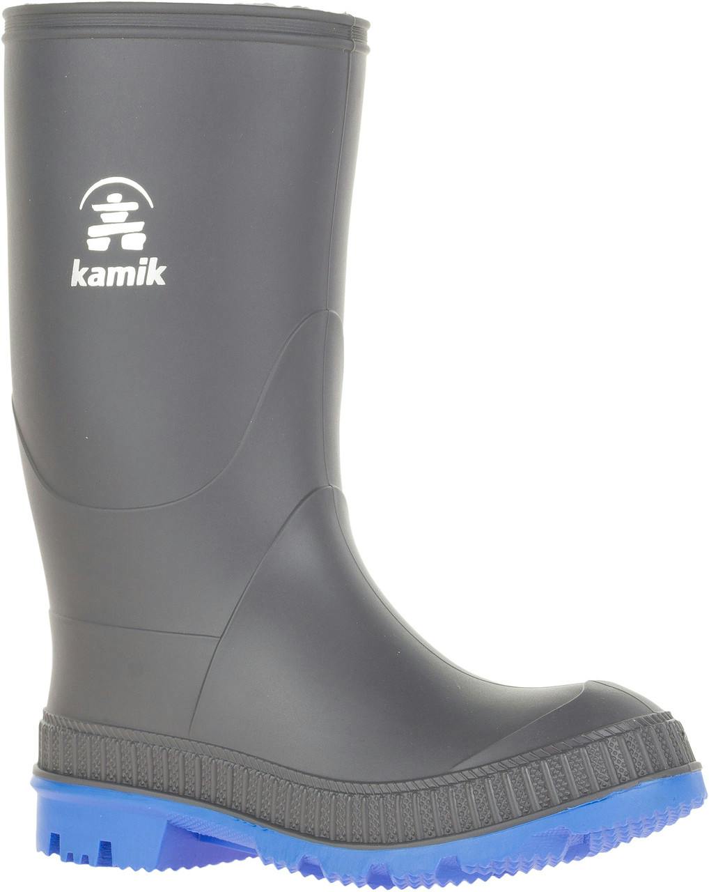 Stomp Rain Boots Charcoal/Blue