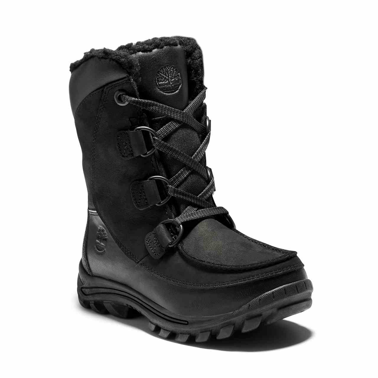 Chillberg Waterproof Mid Insulated Boots Black Nubuck