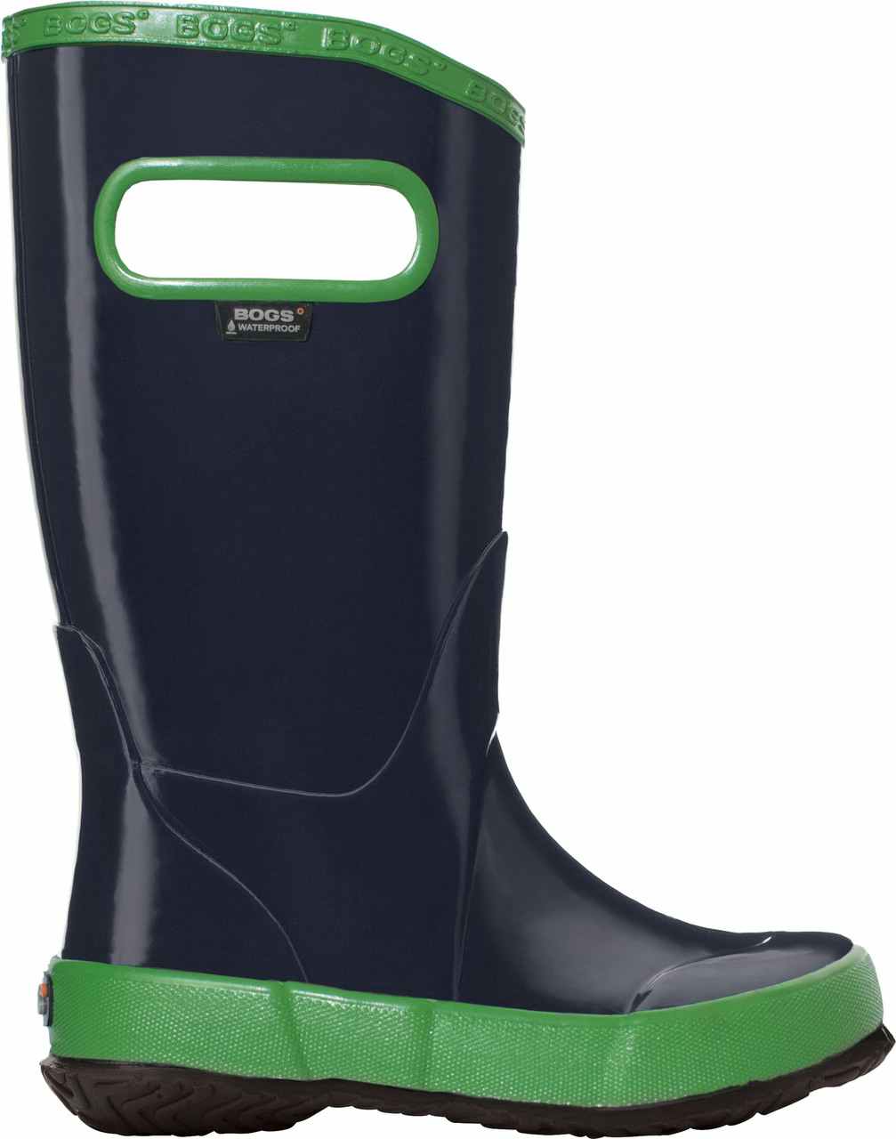 Rain Boots Navy/Green