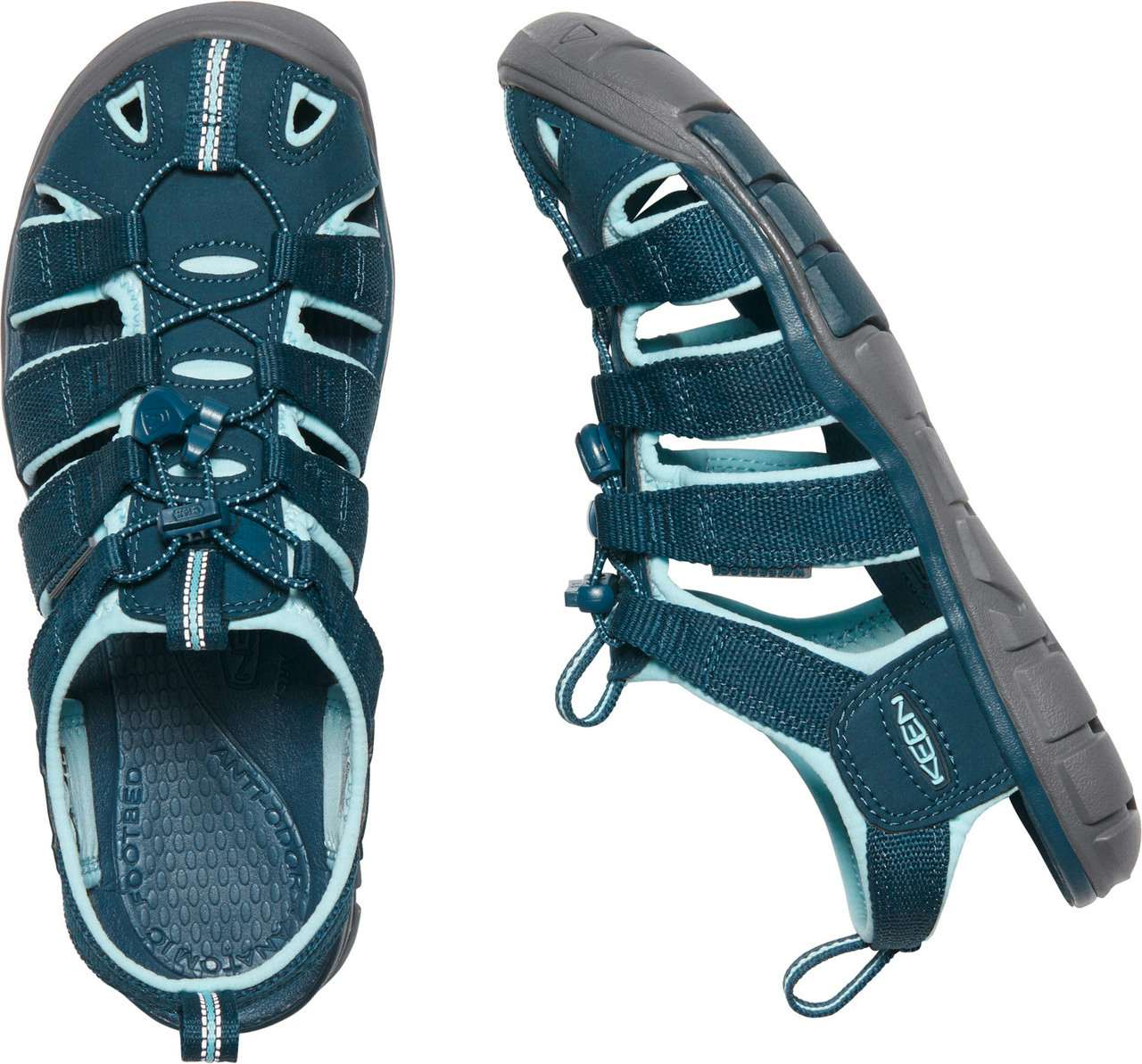 Clearwater CNX Sandals Navy/Blue Glow
