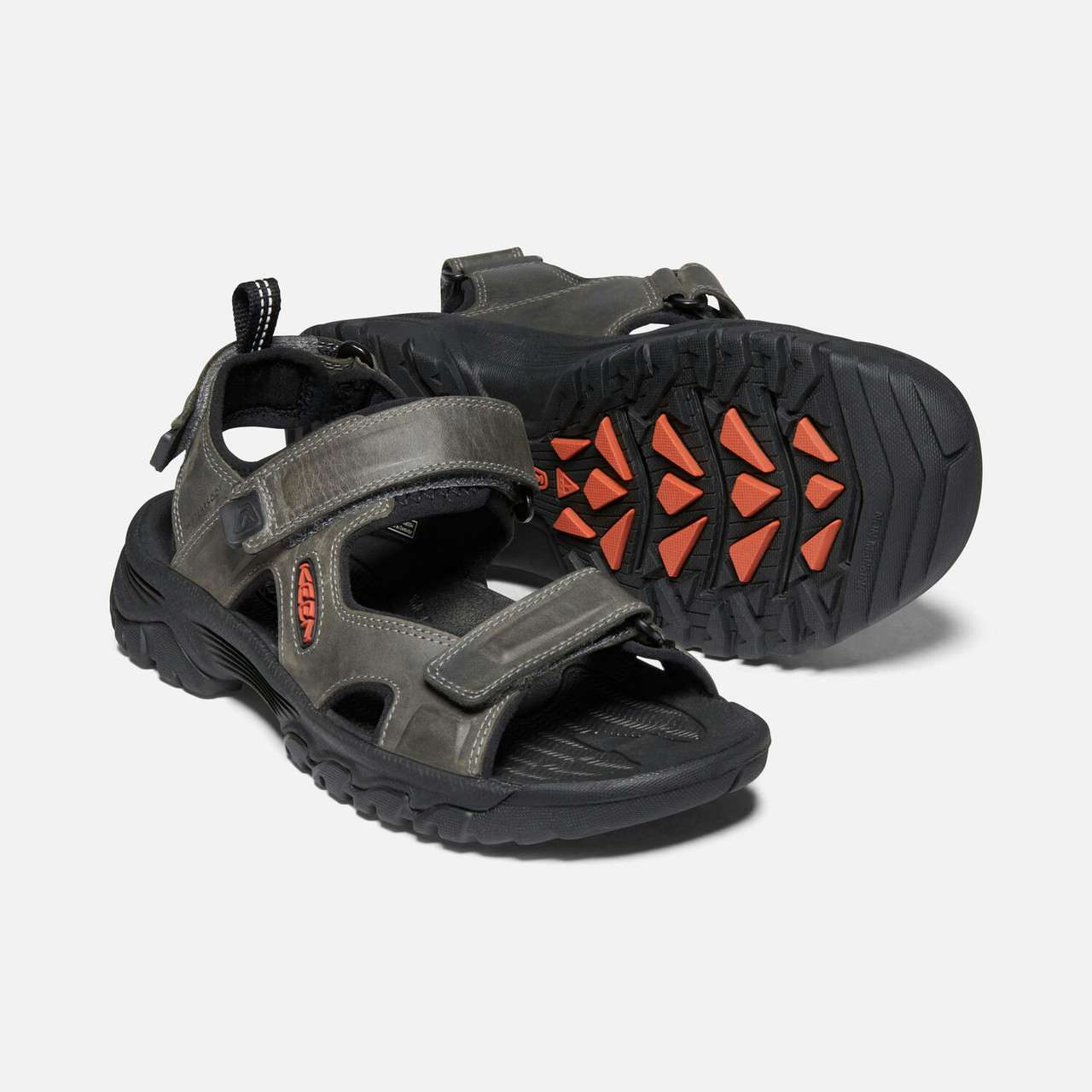 Targhee III Open Toe Sandals Grey/Black