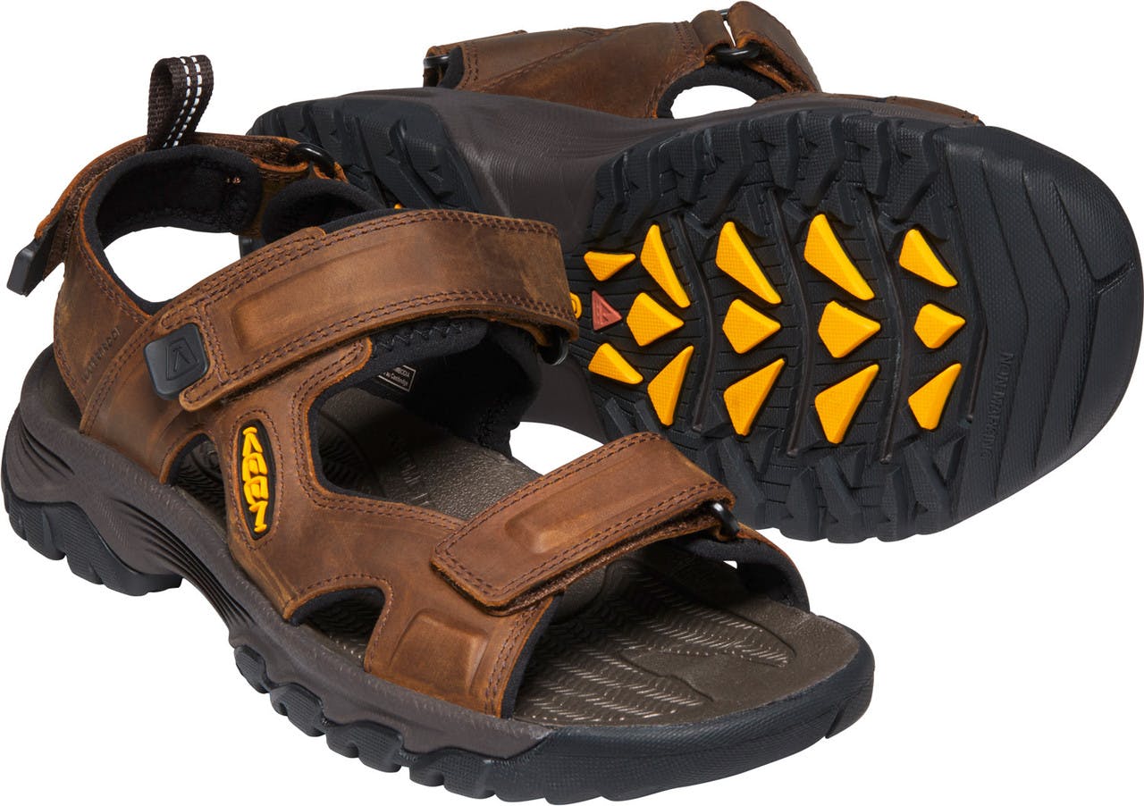Targhee III Open Toe Sandals Bison/Mulch