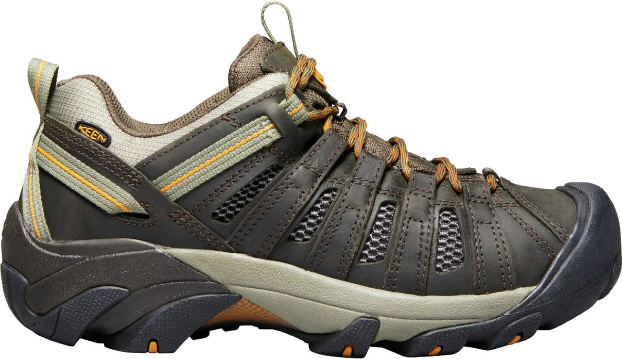 Chaussures de randonnée légère Voyageur Olive noire/Or inca
