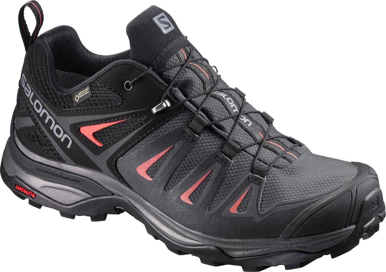 X Ultra 3 Gore-Tex Light Trail Shoes Magnet/Mineral Red