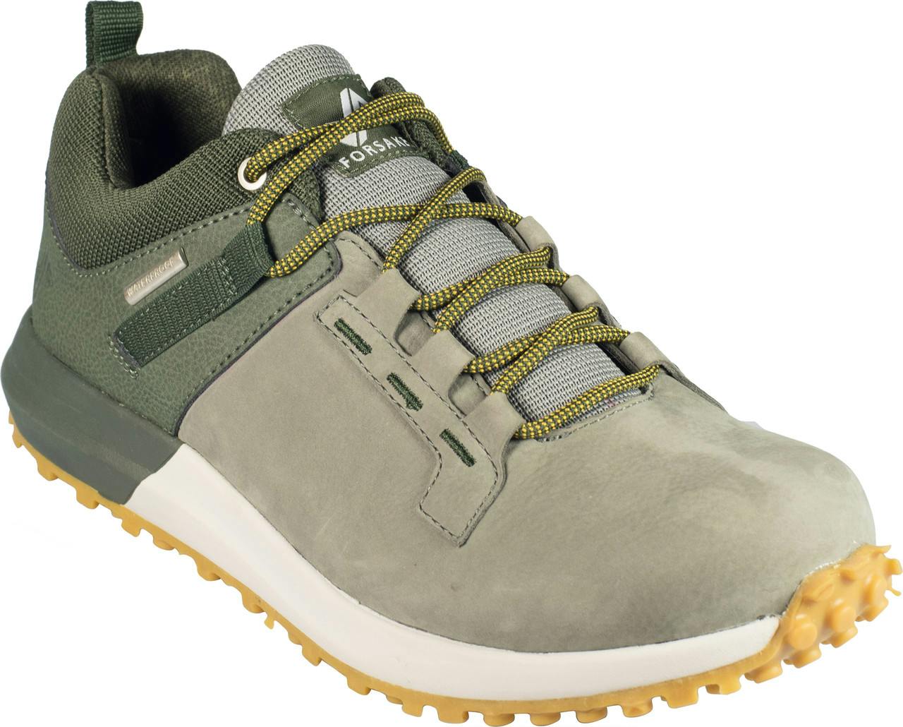 Range Low Waterproof Trail Shoes Olive/Grey