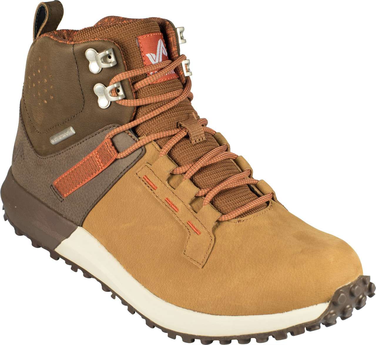 Range High Waterproof Light Hiking Boots Brown/Tan