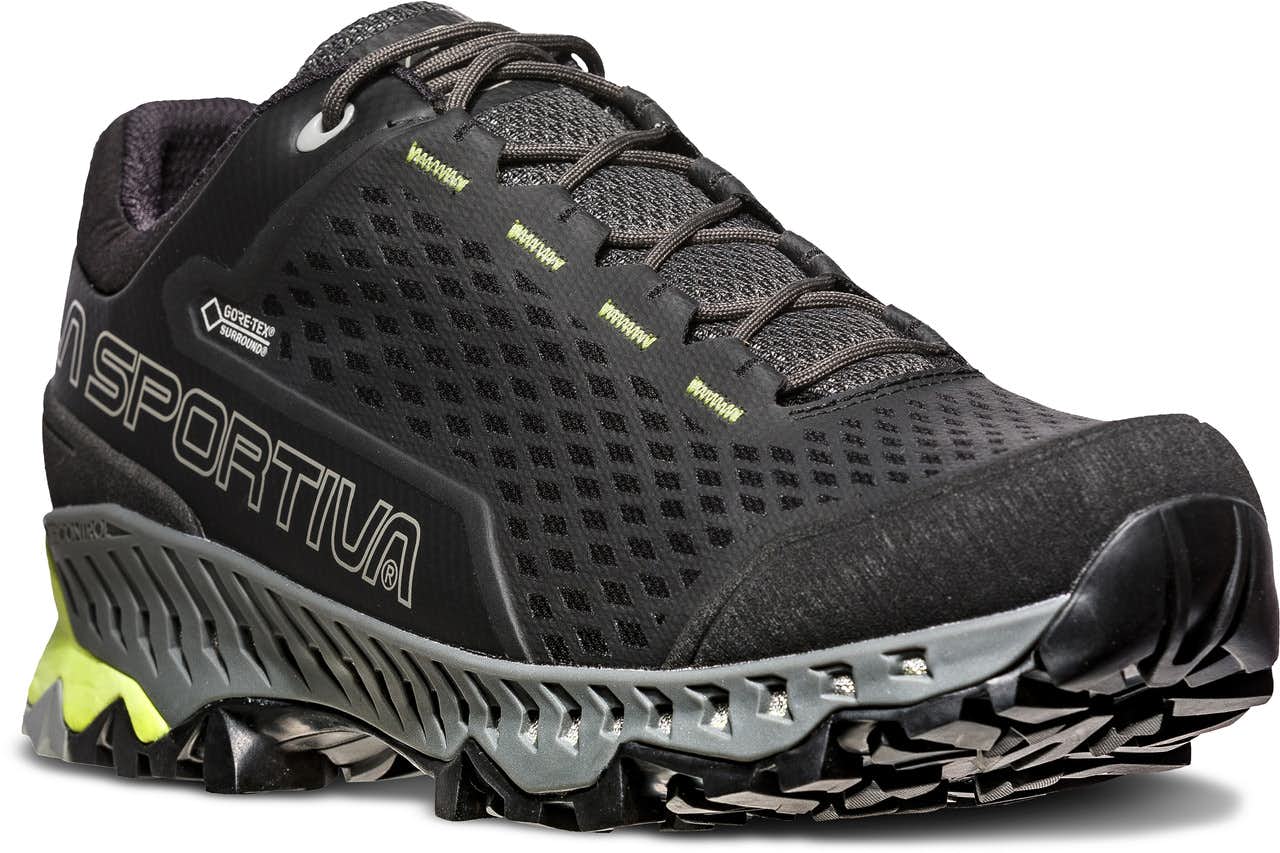 Spire Gore-Tex Surround Light Trail Shoes Carbon/Apple Green