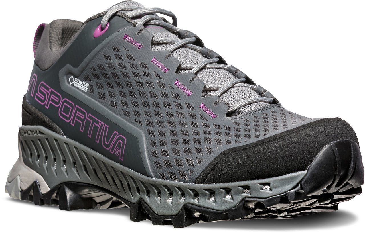 Chaussures de randonnée légère Spire GTX Surround Carbone/Pourpre