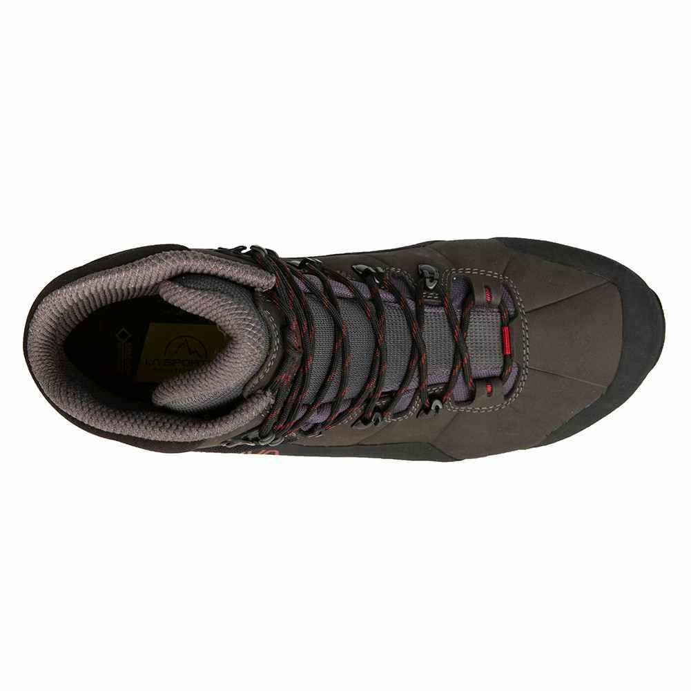 Nucleo High II Gore-Tex Surround Light Trail Shoes Carbon/Chili