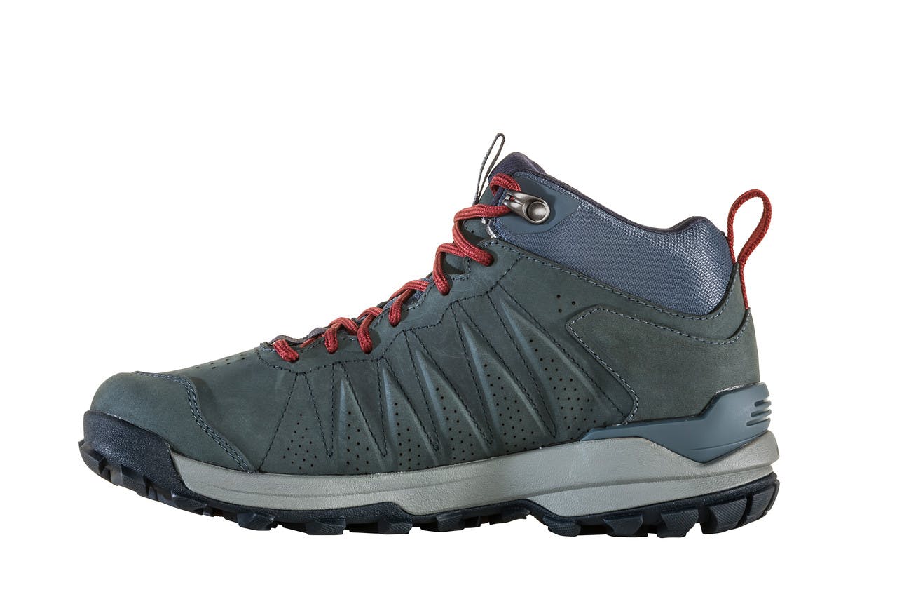 Sypes Mid Leather B-Dry Hiking Shoes Slate